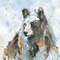 Black Bear On Blue Poster Print by Carol Robinson - Item # VARPDX16396